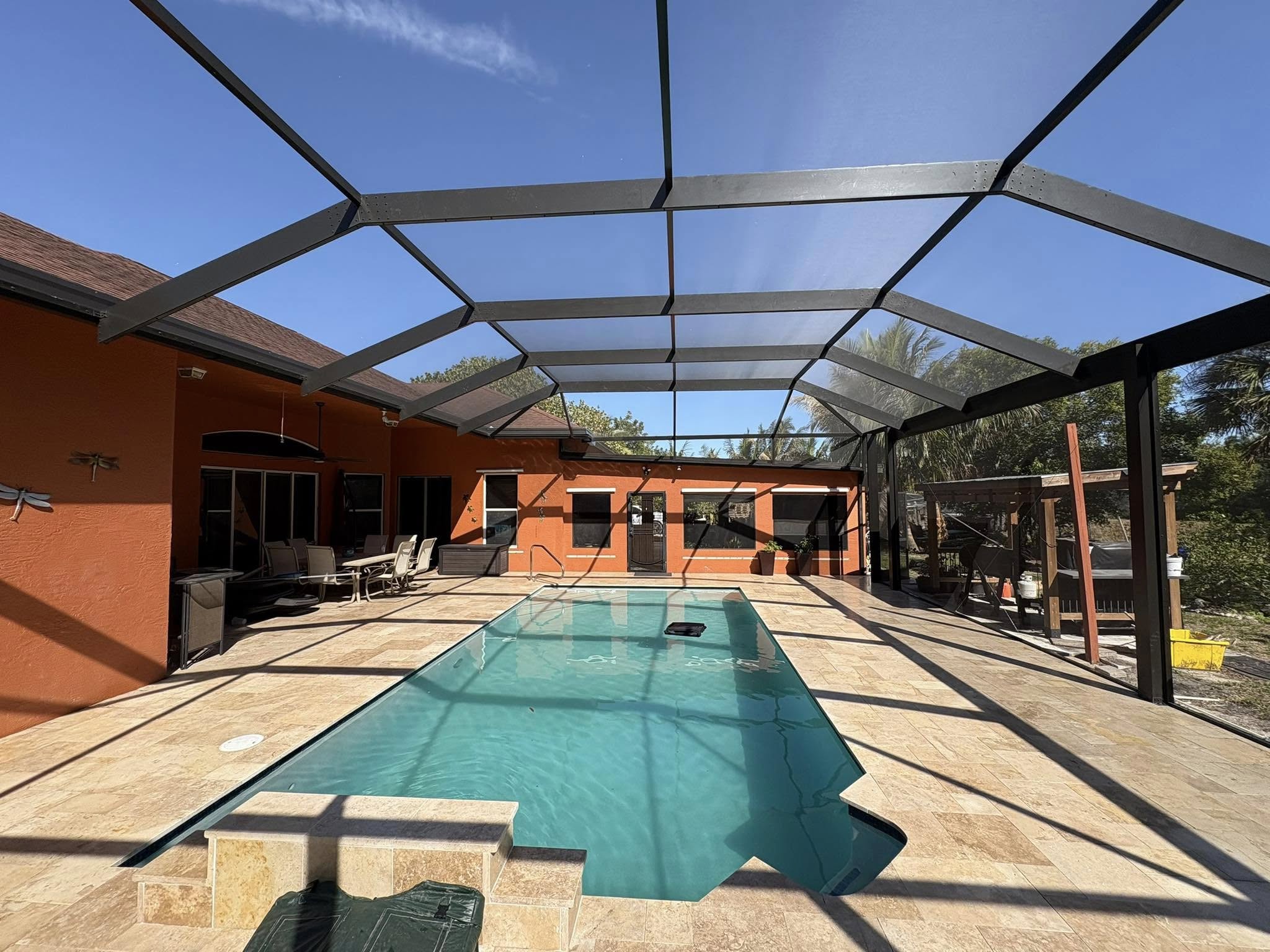 Pool Cage Rescreening
